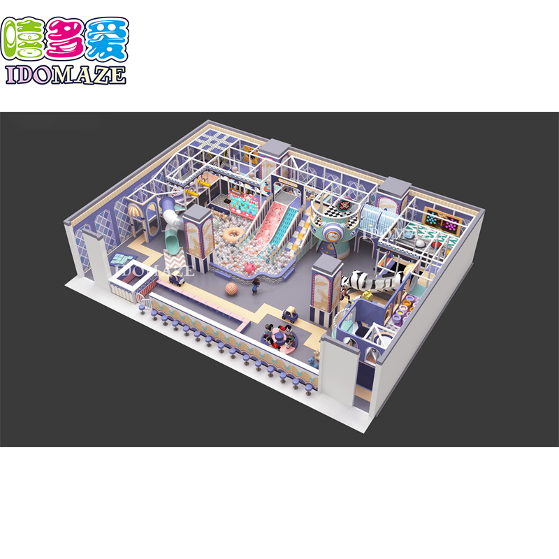 Kids Interactive Game Playground with Toddler Area Ball Pool Park for Sale