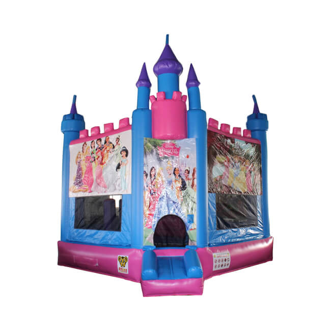 High Quality Jumping Mat Trampoline Park -
 Bouncing Castles,Princess Inflatable Bounce House Commercial – IDO Amusement