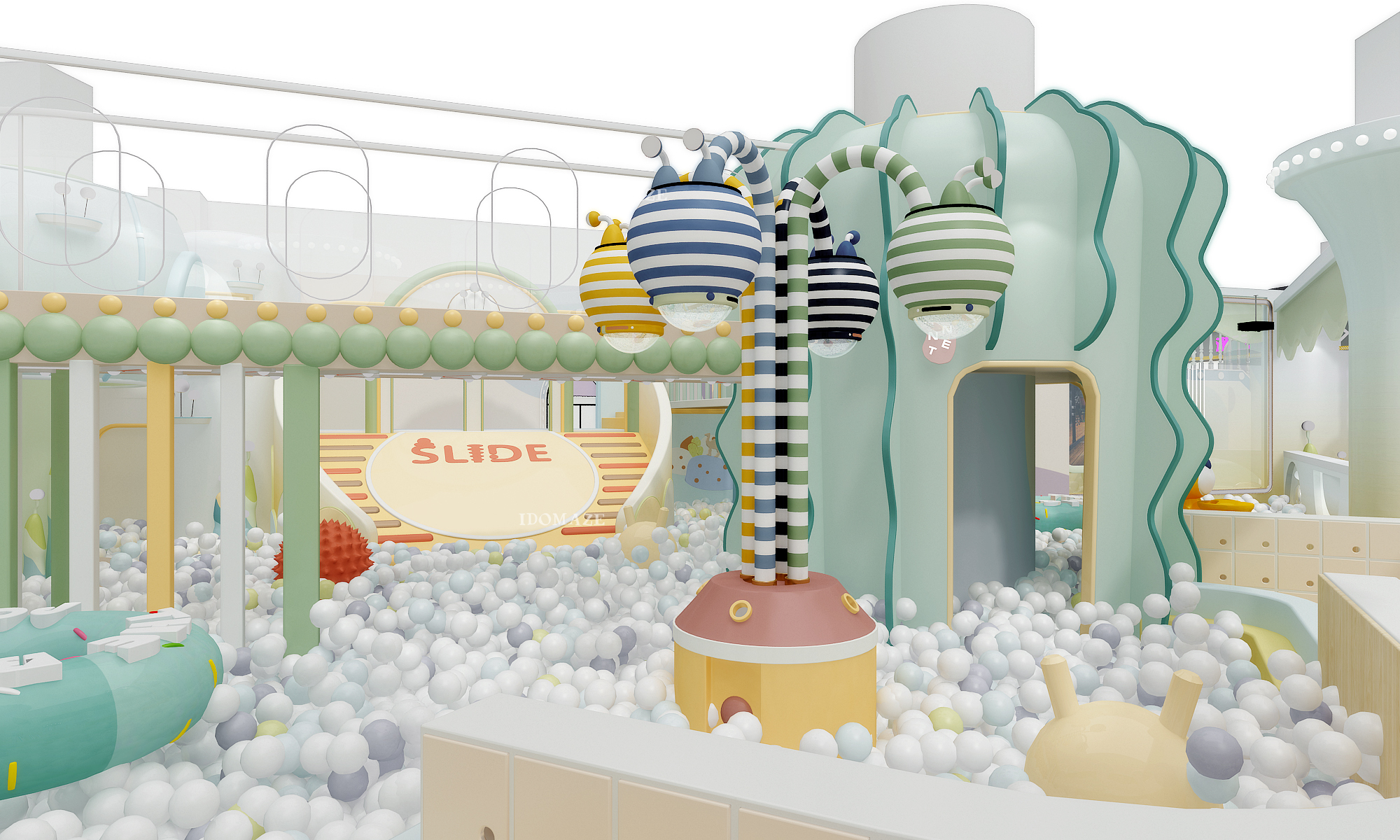 Indoor Playground Equipment Soft Play Area Kid