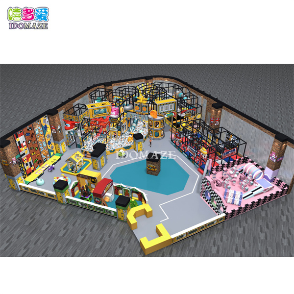 Customised High Quality Kids Baby Soft Play Indoor Playground Business For Sale Marvel