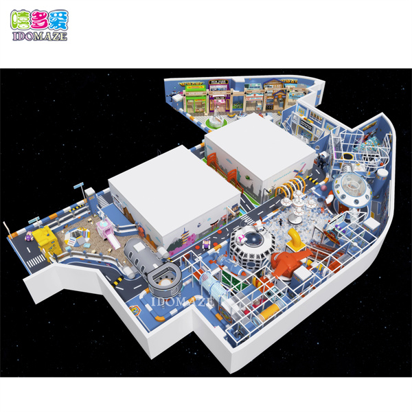 Kids Game Theme Wall Indoor Gym Climbing Playground Equipment For Toddlers