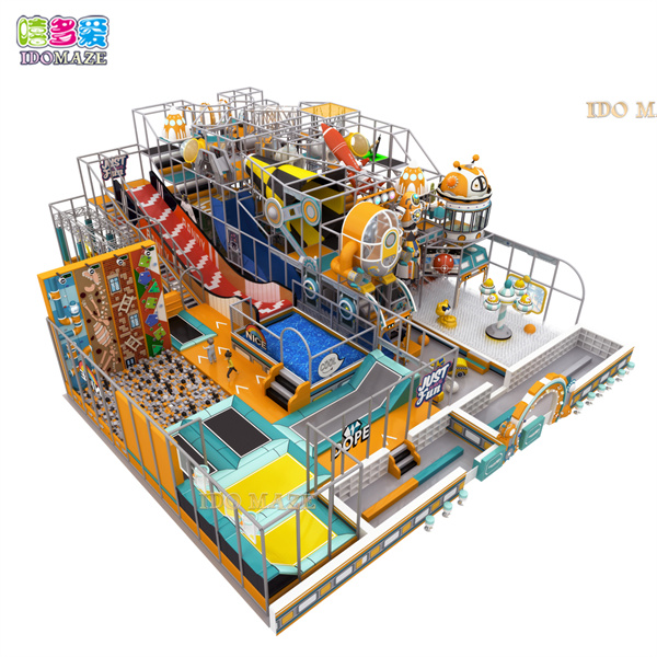 Creative Amusment Park Children Trampoline Playground Indoor Softplay Equipment