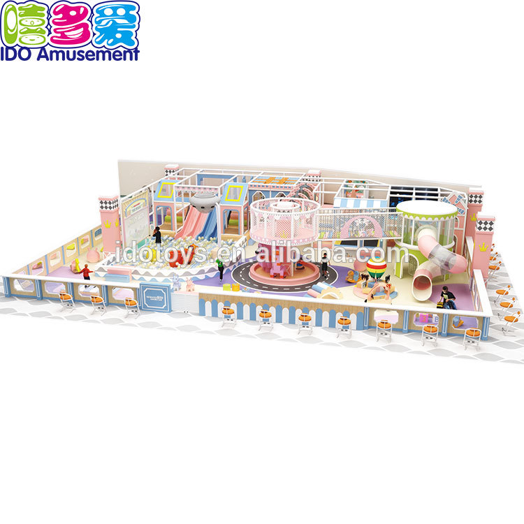 Ordinary Discount Kids Indoor Tunnel Playground -
 Supply Provide Installation Low Price Pink Theme Park Kids Soft Indoor Playground Equipment – IDO Amusement