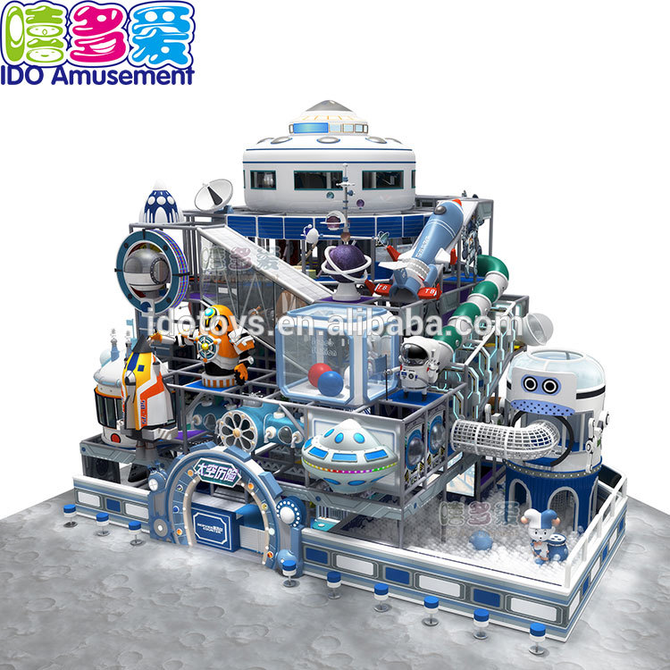 Good Quality Travel In Space -
 Space Theme Soft Kids Indoor Playground Equipment For Cafe Mall Fast Food Restaurant Commercial Use – IDO Amusement
