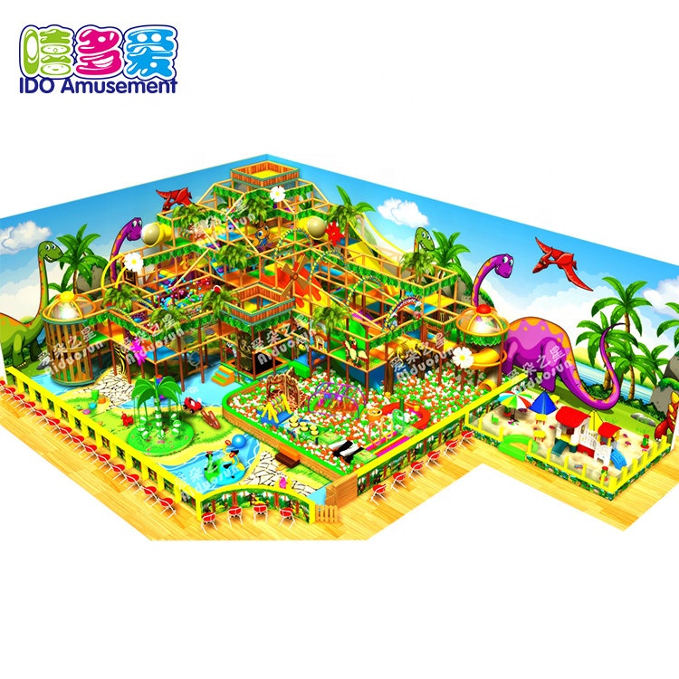 Professional China Commercial Jungle Indoor Playground -
 2019 New Design Children Beautiful Jungle Gym Theme Parks Playground Soft Play Areas Kids Indoor Equipment For Sale – IDO Amusement