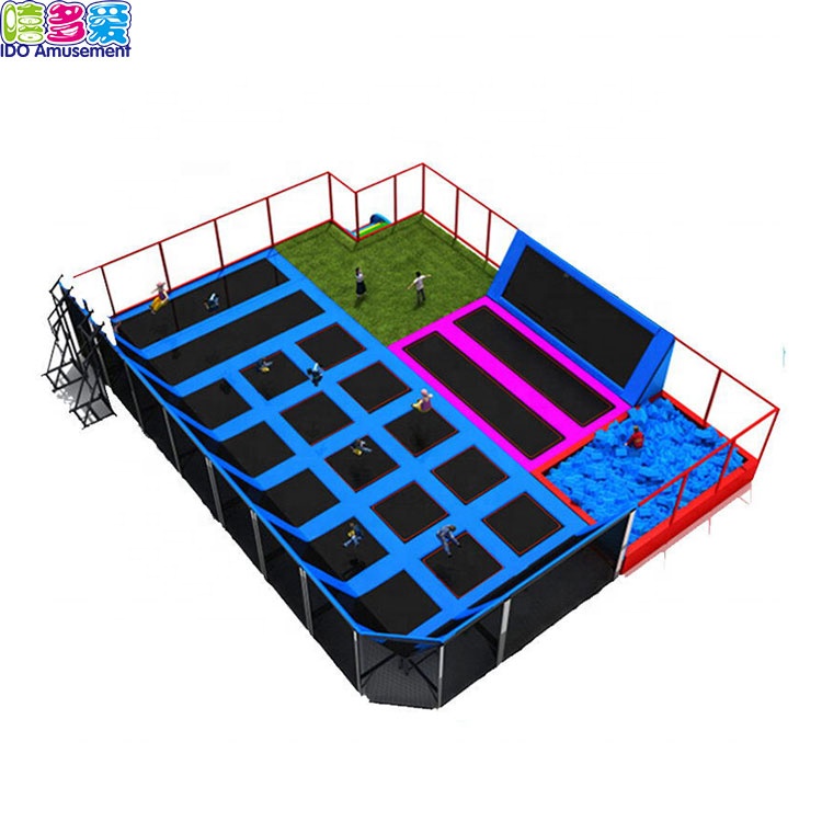 Manufacturer for Park Trampoline -
 Fitness Equipment Gymnastics Trampoline Jump Park,Trampoline Parks Indoor – IDO Amusement