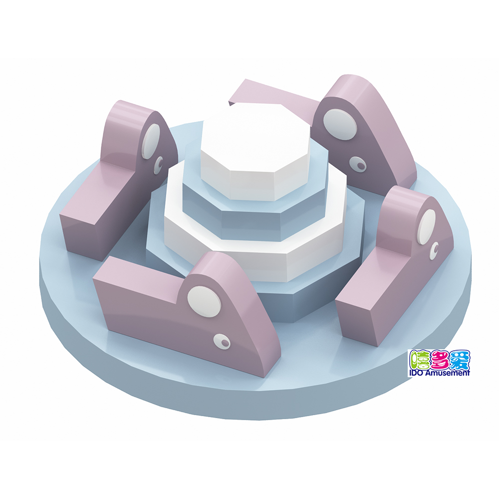 Good Quality Electric Soft Playground -
 2019 Hot Sales Indoor Playground Electric Equipment Customized Multi Shaped Soft Play Turntable for Kids Children Toddler – IDO Amusement
