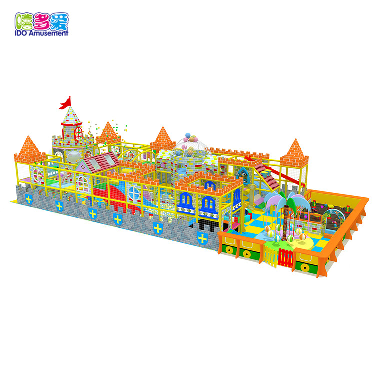 Good Quality Jumping Castles -
 Newest Design Funny Castle Theme Children Commercial Indoor Playground Equipment Kids For Europe – IDO Amusement