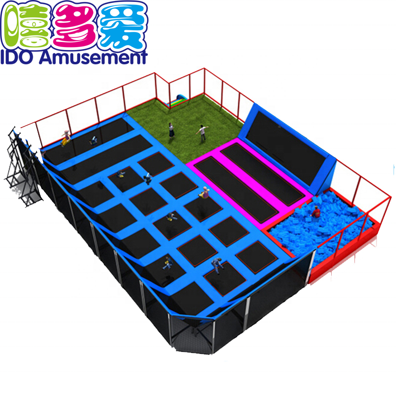 2019 China New Design Indoor Trampoline Park -
 Ido Amusements Best Play Zone Large Customized Size Turkey Bounce Indoor Trampoline Park – IDO Amusement