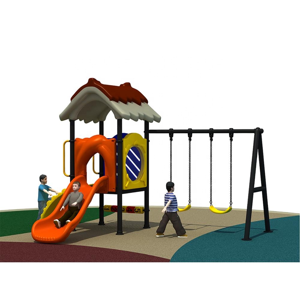Good Quality Playgrounds For Indoor And Outdoor -
 Factory Commercial Plastic Kids play game Outdoor Sports Activity Field Playground Equipment Slide Sets – IDO Amusement
