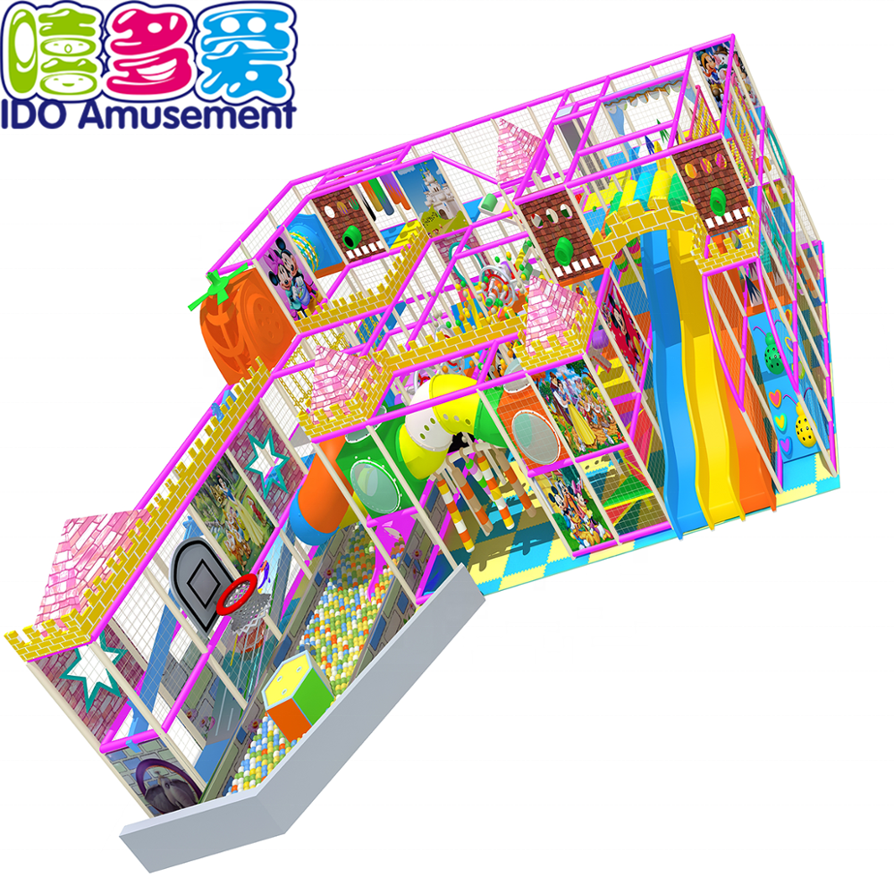 Good quality Indoor Wooden Playground Equipment -
 Ce Certificate And Customized Color Option Color Cheap Indoor Playground – IDO Amusement