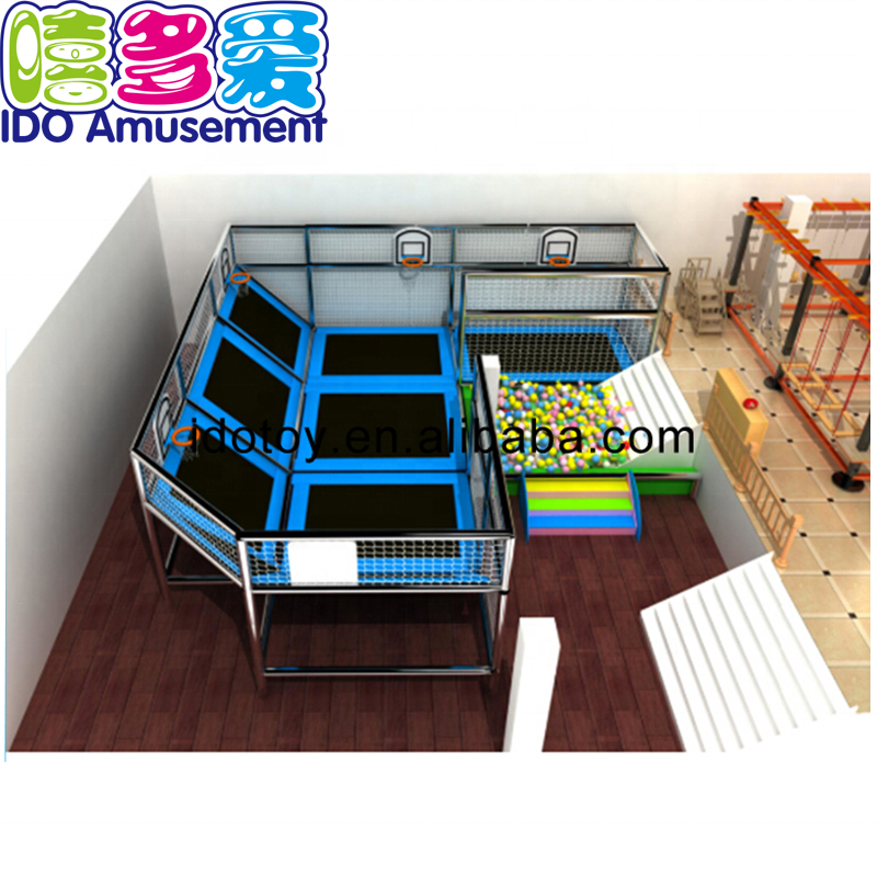 Wholesale Large Trampoline Park -
 Mini Indoor Trampoline Park,Small Trampoline Park Indoor For Children – IDO Amusement