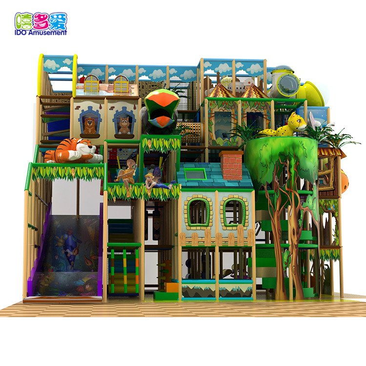 Professional China Forest Indoor Playground – Children Tree Indoor Playground Structures Equipment Commercial Indoor – IDO Amusement