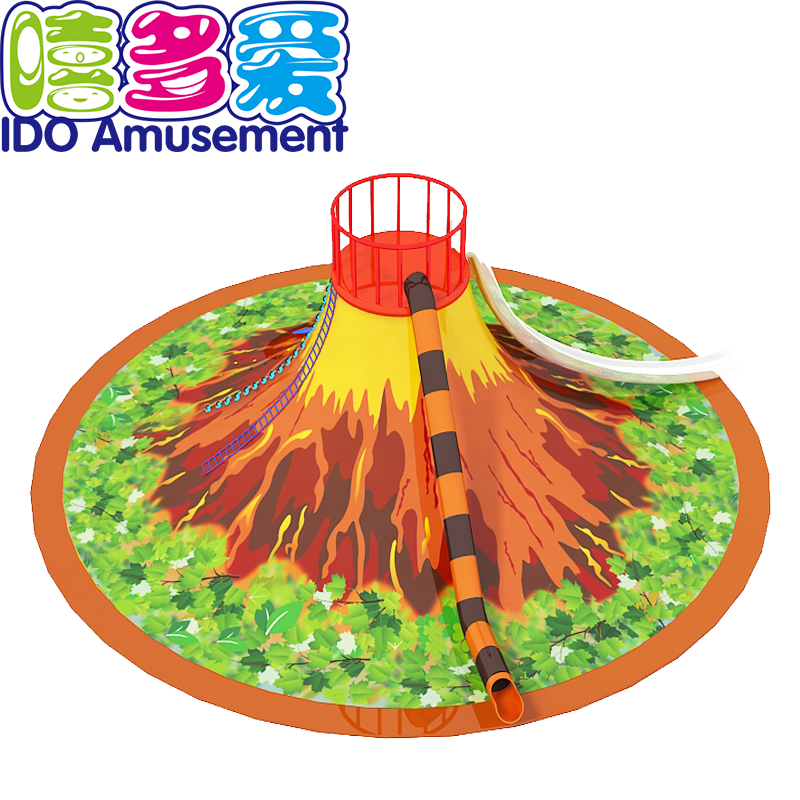 China wholesale Electric Indoor Soft Playground -
 Factory price playground accessories rainbow color indoor playground volcano – IDO Amusement