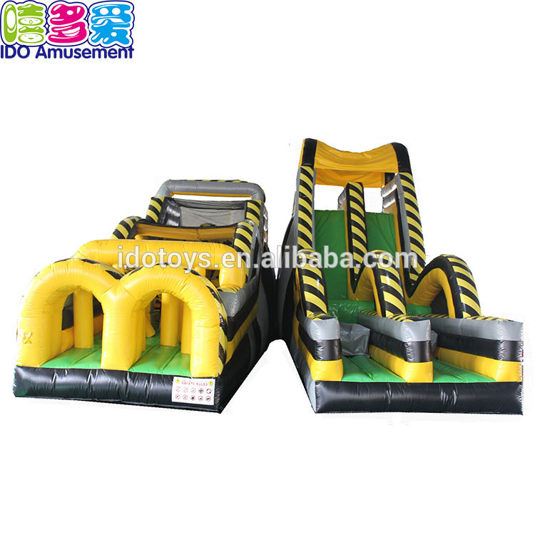 16.8 * 6.4 * 6.6M Custom Ginhimo inflatable Babag mga kurso Games Kay Adult