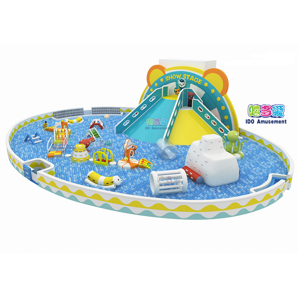 2019 High quality Canada Million Ball Pool -
 Custom Made Performance Show Stage Theme Indoor Playground Dry Pool with Balls Soft Play Equipment Million Ball Pool Hot Sales – IDO Amusement