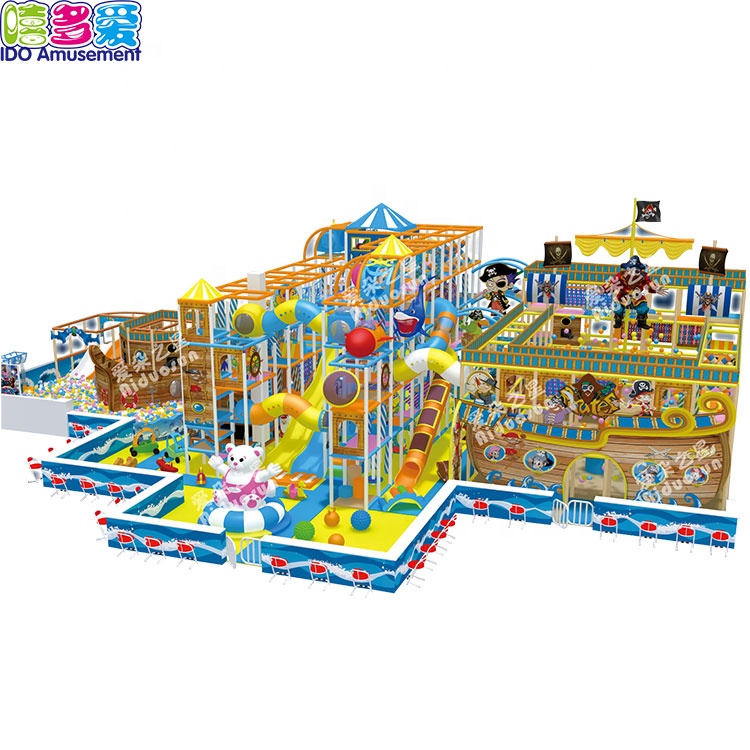 High Quality Ocean Theme Indoor Playground – New Funny Ocean Pirate Theme Children Commercial Popular Indoor Playground – IDO Amusement