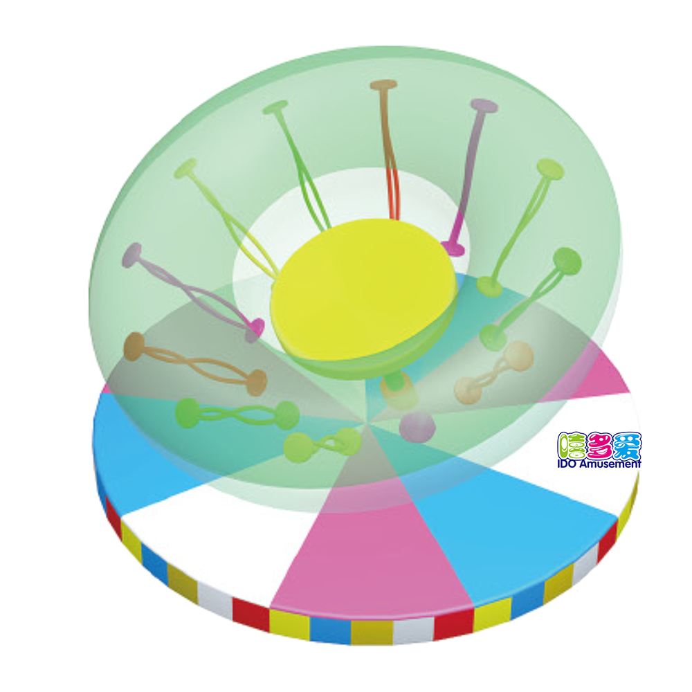 2019 wholesale price Electric Games Of Soft Play Area -
 2019 Newest Indoor Playground Inflatable Rotating Plastic Bucket Manual Soft Paly Equipment for Kids – IDO Amusement