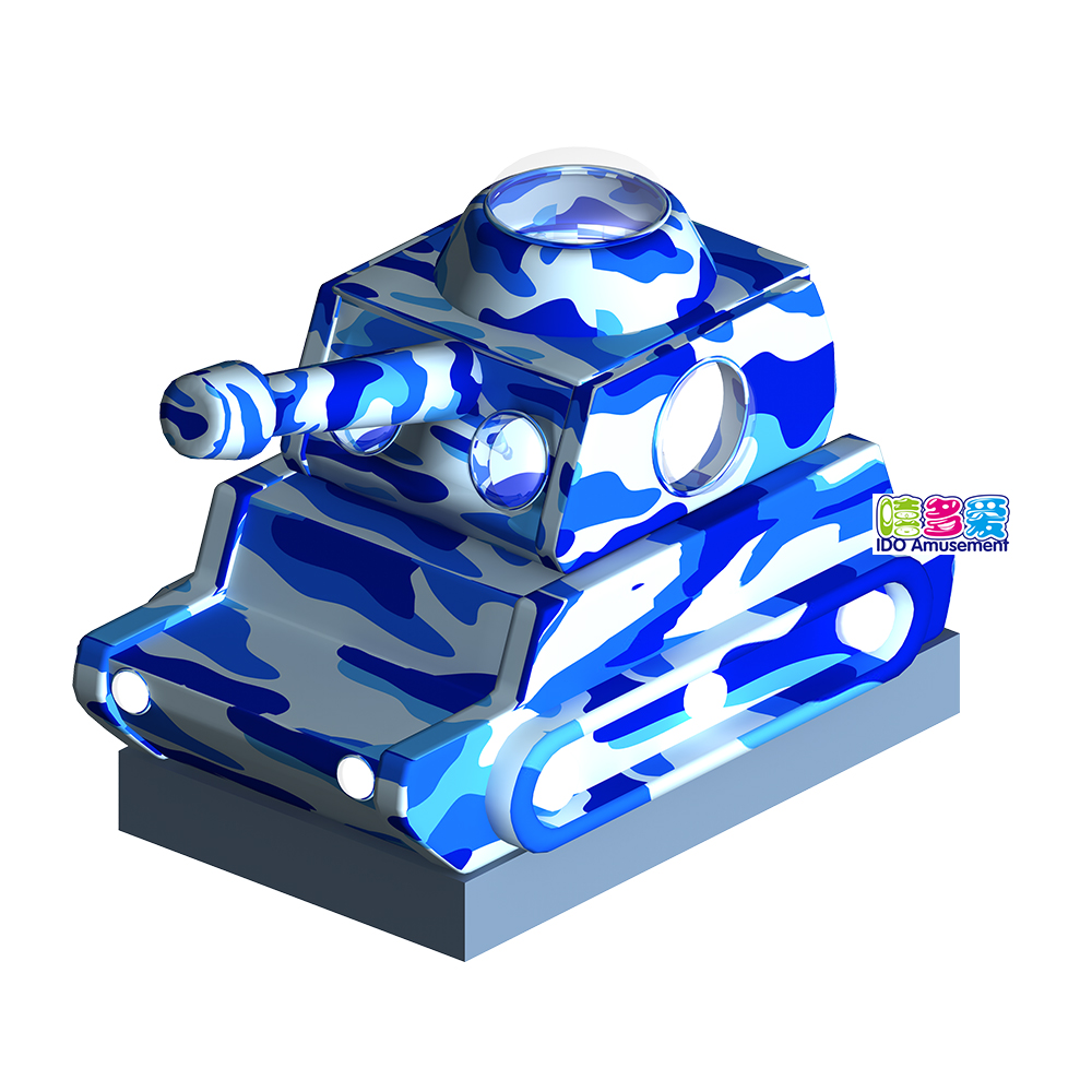 Factory Cheap Hot Electric Soft Play Equipment – Rotating Tank Electric Soft Play Indoor Playground Equipment Hot Sales for Kids – IDO Amusement