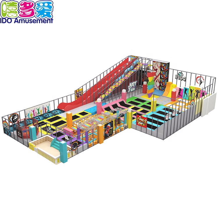 2019 wholesale price Trampoline Park -
 2019 New Design Welcome Oem/Odm Adult/Kids Indoor Jumping Trampoline Park Playground Equipment With Foam Pit For Sale – IDO Amusement