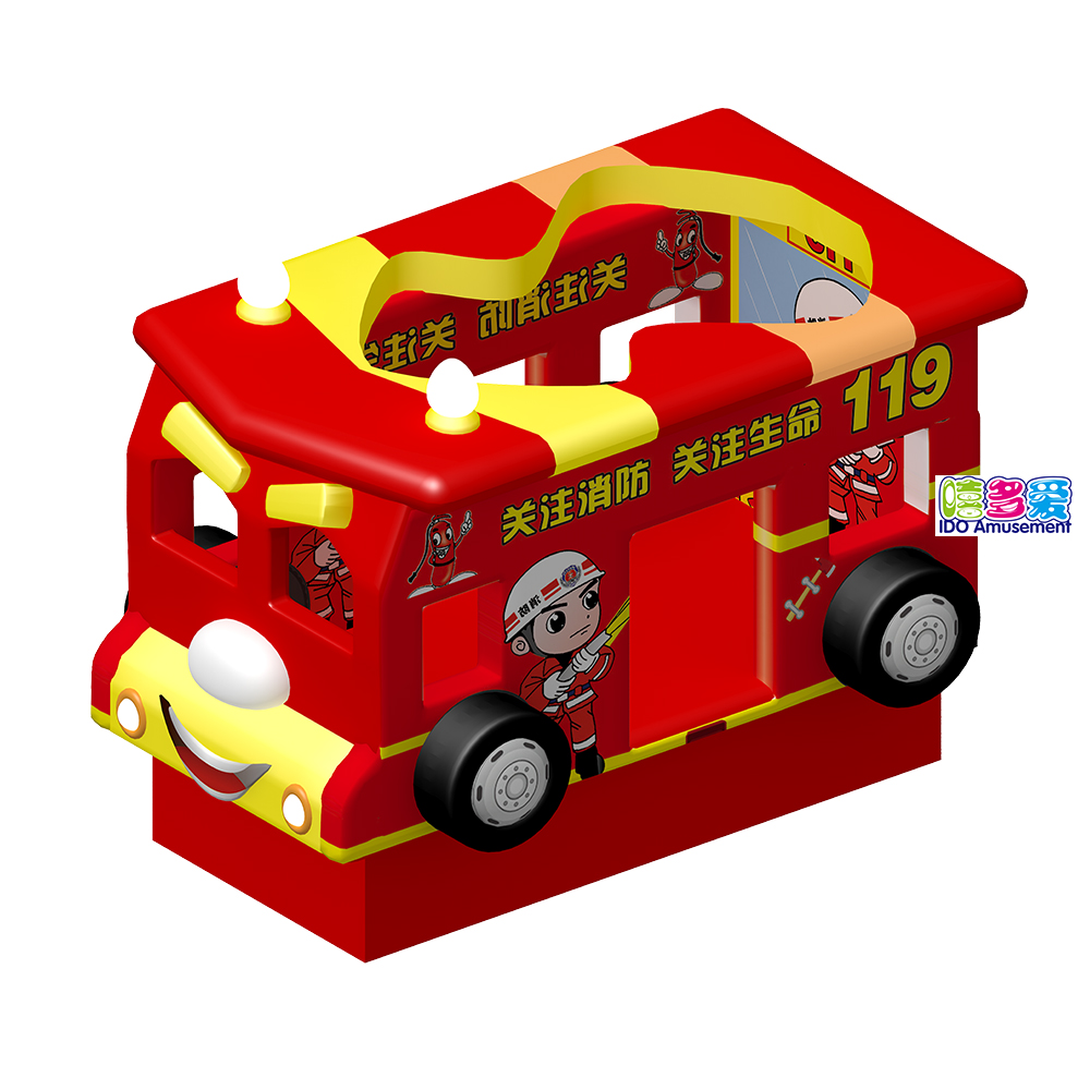 China wholesale Electric Indoor Soft Playground -
 Electric Fire Truck Swing Indoor Playground Soft Play Equipment Hot Sales for Kids – IDO Amusement