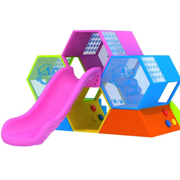 High Quality Wooden Playground Equipment Outdoor – IDO Amusemetn kiddie space shuttle outdoor playground easy move slide – IDO Amusement