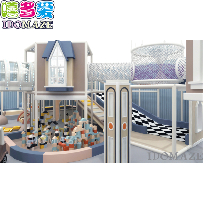 Castle Indoor Playground Equipment Entertainment Park